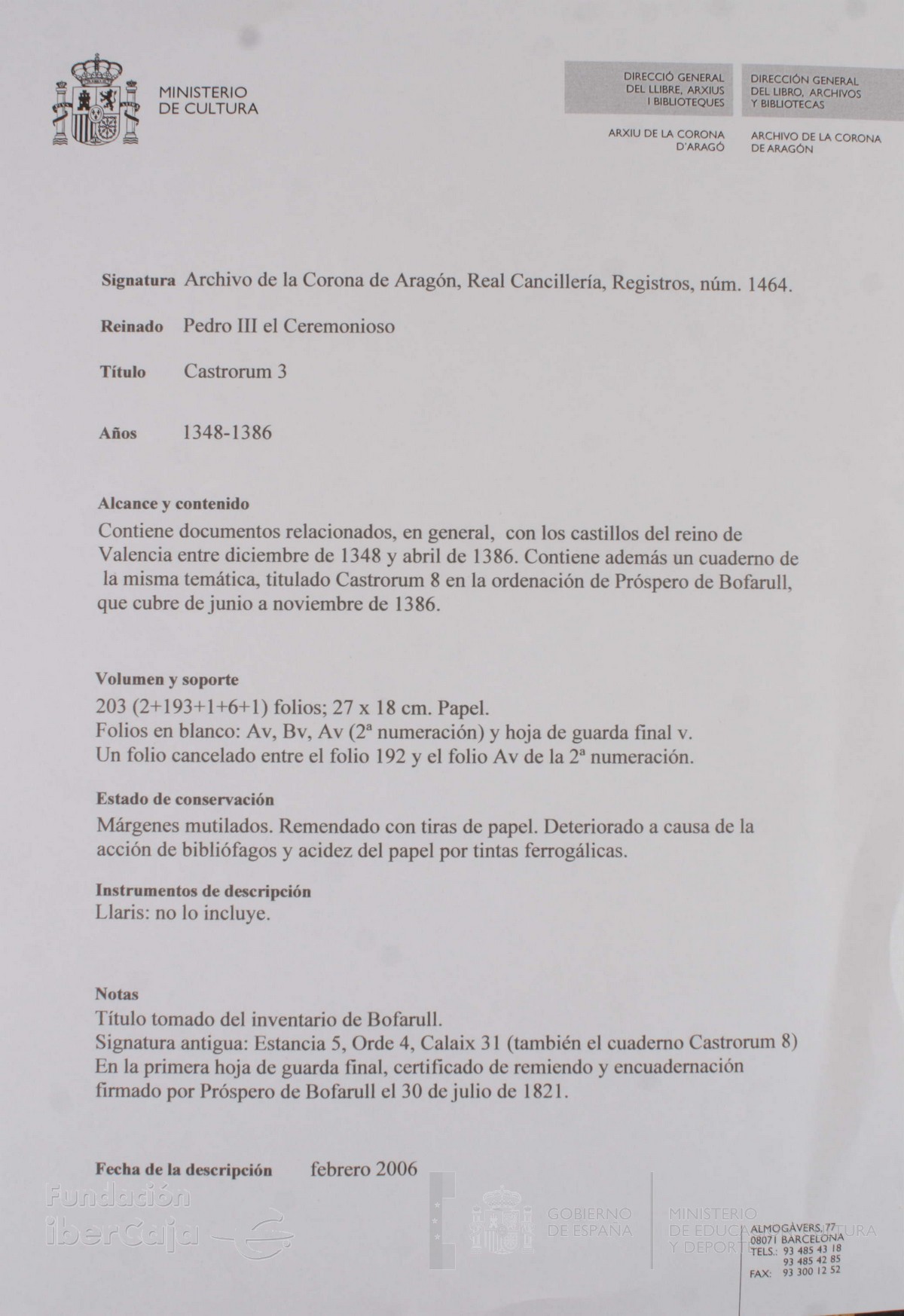 Descripción General