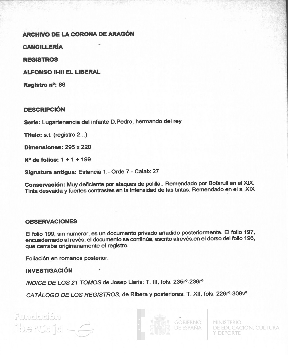 Descripci�n General