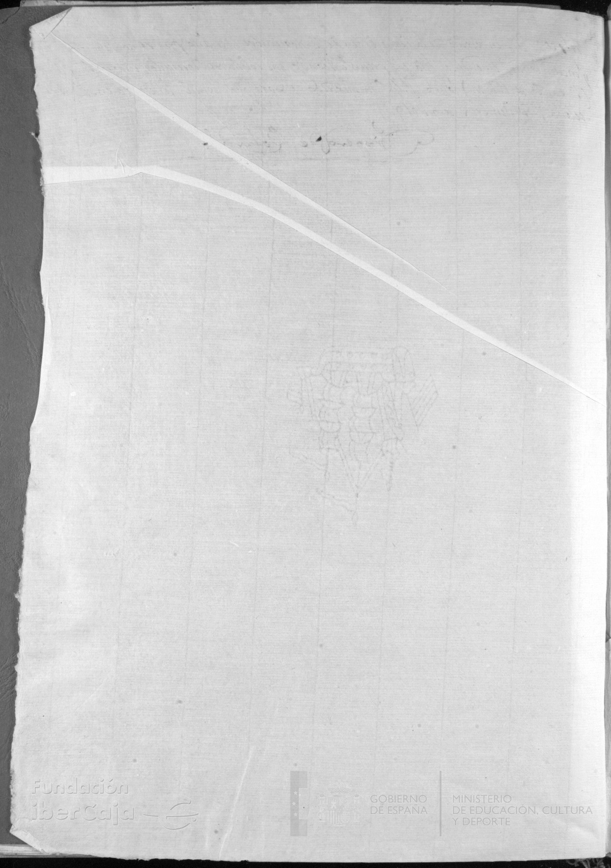 Hoja de guarda posterior v 