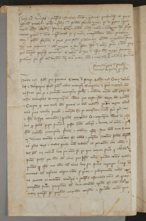 Cancillería,registros,nº1398,fol.100v-101v/ Mandatos. (3-5-1354 - 17-5-1354)