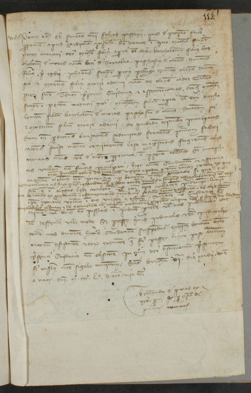 Cancillería,registros,nº1398,fol.112/ Concesión. (6-5-1354)