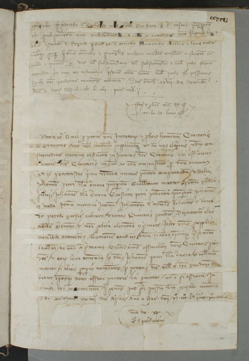 Cancillería,registros,nº965,fol.230-231/ Nombramiento. (28-12-1354)