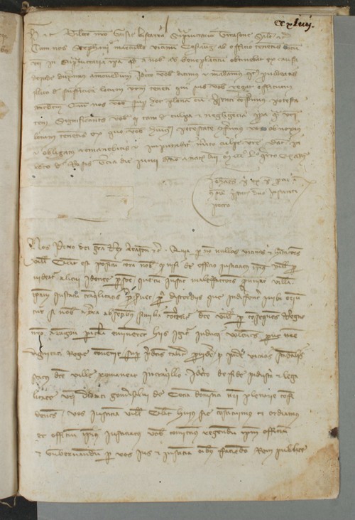 Cancillería,registros,nº965,fol.244/ Nombramiento. (3-6-1354)