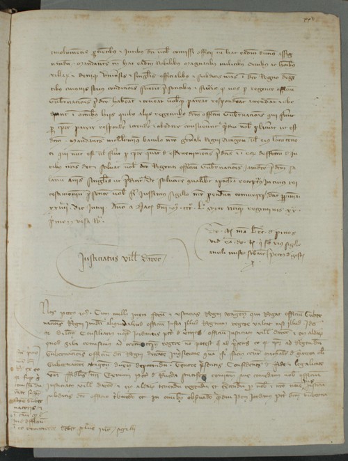 Cancillería,registros,nº966,fol.24-25/ Nombramiento. (26-6-1356 - 29-6-1356)