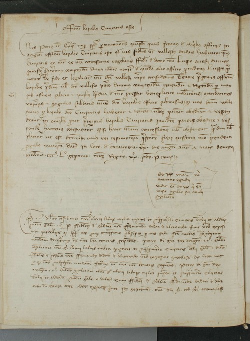 Cancillería,registros,nº966,fol.56v/ Nombramiento. (20-8-1357)