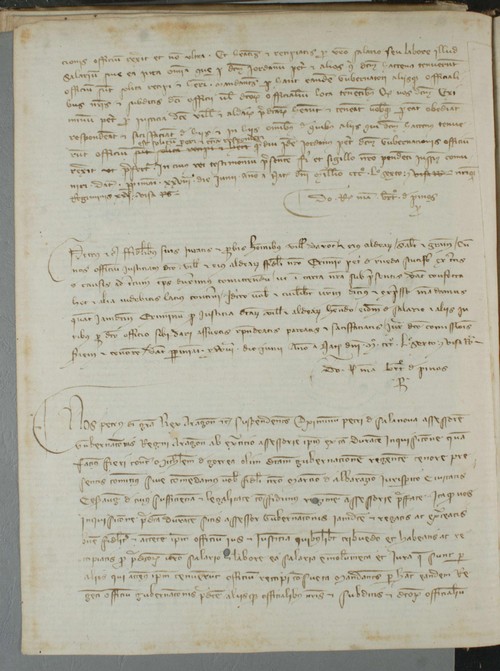 Cancillería,registros,nº966,fol.25v-26/ Nombramiento. (1-7-1356 - 16-7-1356)