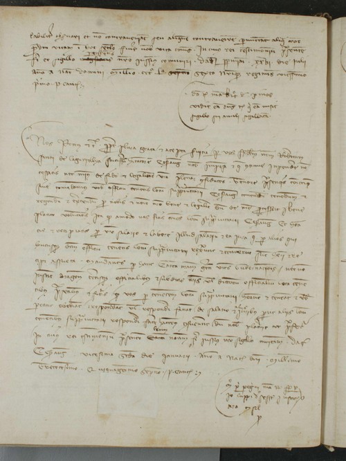 Cancillería,registros,nº966,fol.46v/ Nombramiento. (22-1-1357)