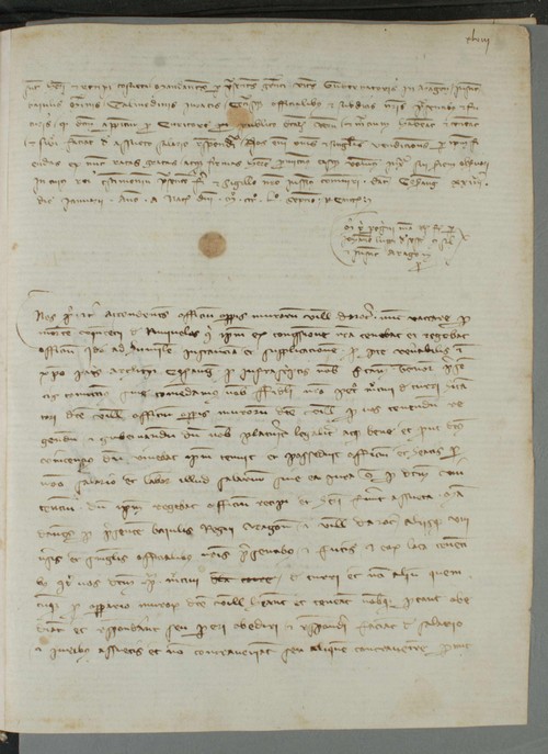 Cancillería,registros,nº966,fol.48-48v/ Nombramiento. (23-2-1357)