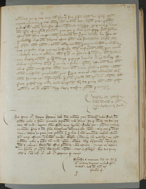 Cancillería,registros,nº966,fol.52/ Nombramiento. (19-6-1357)