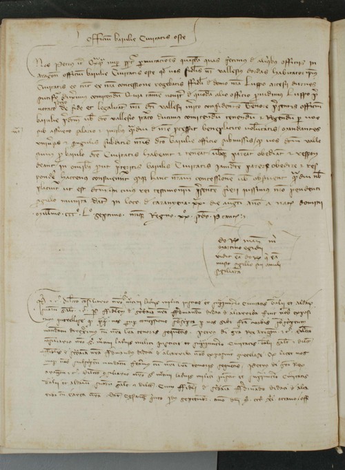 Cancillería,registros,nº966,fol.56v-57/ Nombramiento. (22-8-1357)