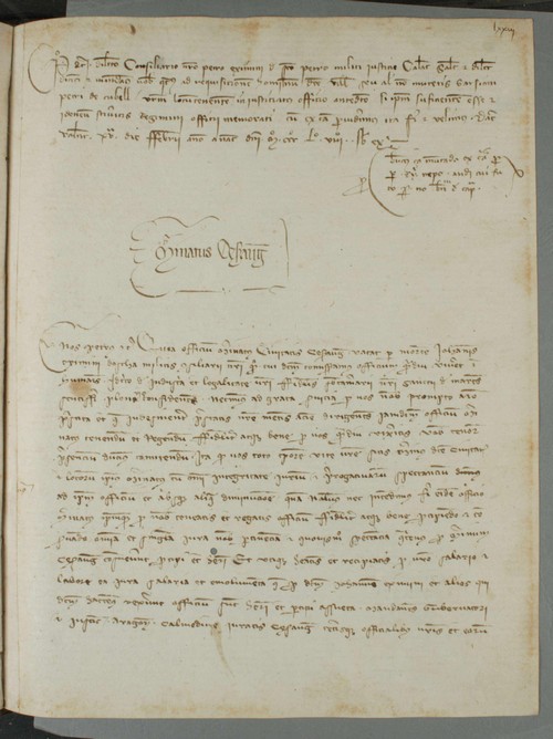 Cancillería,registros,nº966,fol.73-73v/ Nombramiento. (20-2-1358)