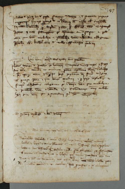 Cancillería,registros,nº1549,fol.87/ Concesión. (1365)
