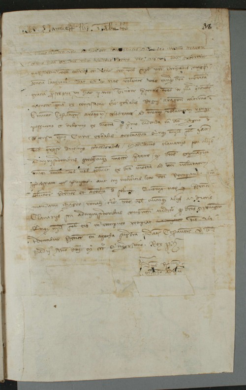 Cancillería,registros,nº1535,fol.38/ Mandato. (27-4-1350)