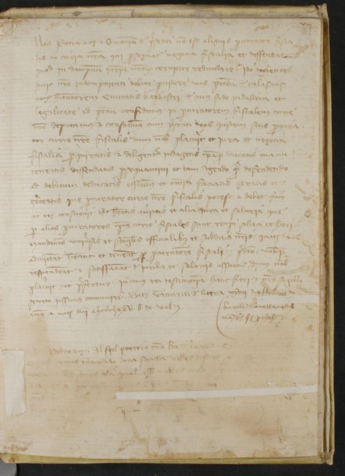 Cancillería,registros,nº1250,fol.8/ Carta de mandato. (27-2-1375)