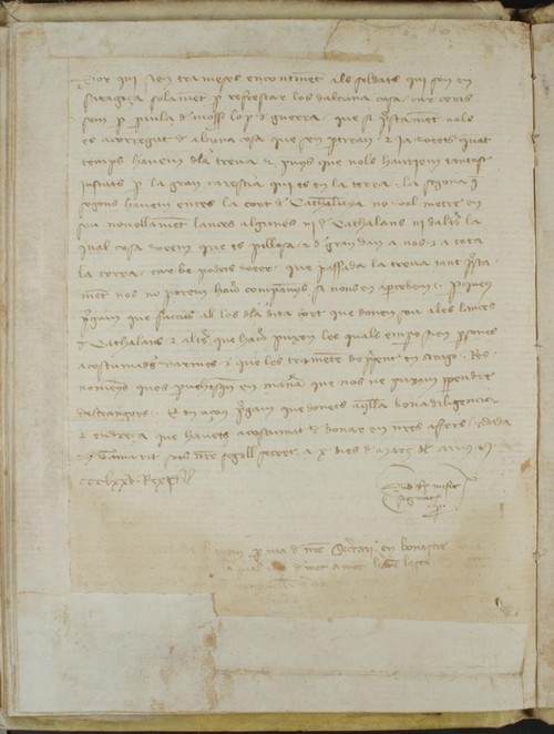 Cancillería,registros,nº1250,fol.13v-14v/ Correspondencia. (10-3-1375)