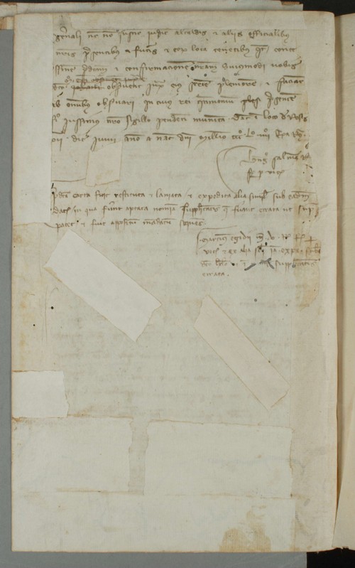 Cancillería,registros,nº1465,fol.32-34v/ Mandatos. (6-1354)