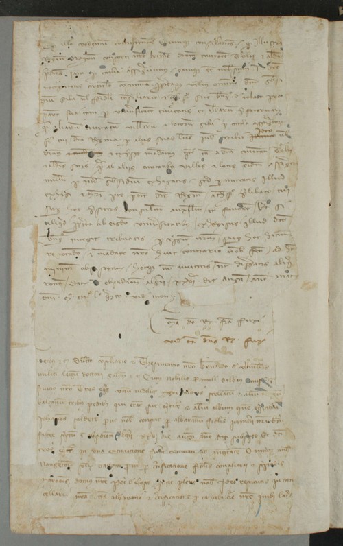 Cancillería,registros,nº1465,fol.96v-98v/ Mandatos. (27-8-1354)