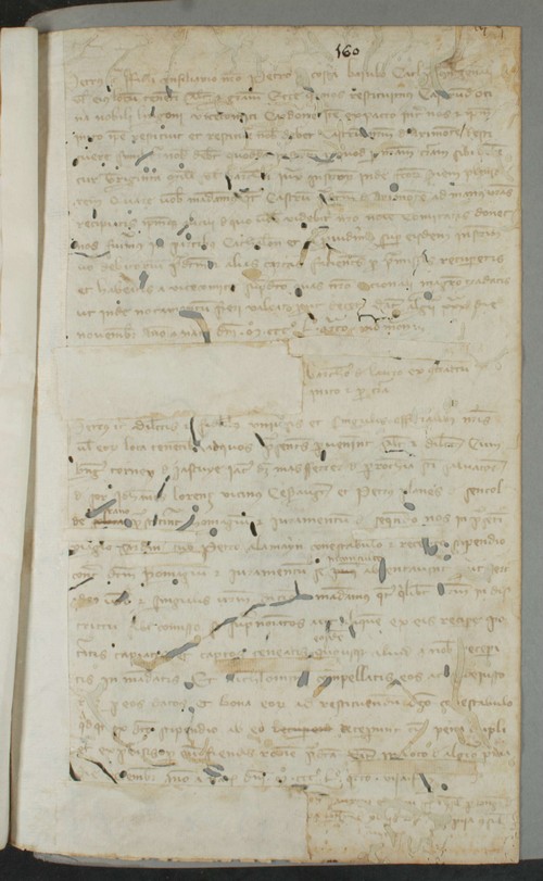 Cancillería,registros,nº1465,fol.160/ Mandato. (1-12-1354)