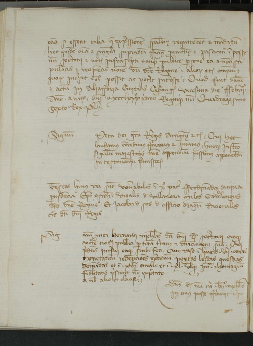 Cancillería,registros,nº1556,fol.56-59v/ Mandatos. (20-2-1381)