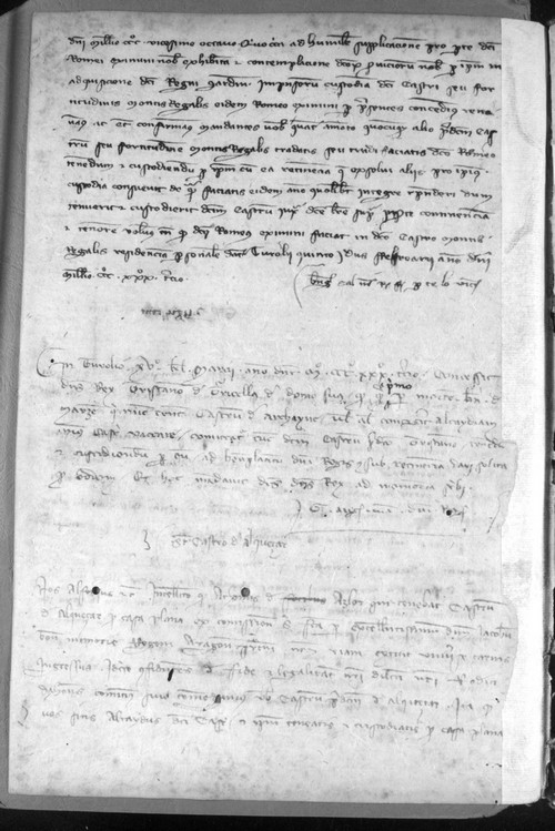 Cancillería,registros,nº561,fol.62v/ Tenencia de castillo. (15-2-1334)