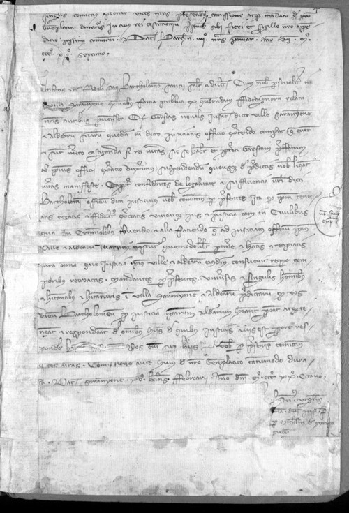 Cancillería,registros,nº582,fol.4/ Nombramiento. (18-1-1329)