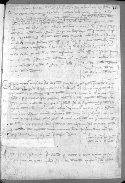 Cancillería,registros,nº582,fol.17-17v/ Nombramiento. (10-8-1333)