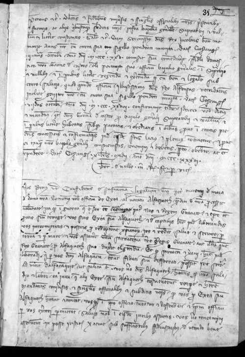 Cancillería,registros,nº582,fol.31-31v/ Nombramiento. (22-4-1336)