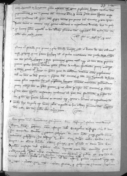 Cancillería,registros,nº582,fol.39-39v/ Confirmación de nombramiento. (6-5-1336)