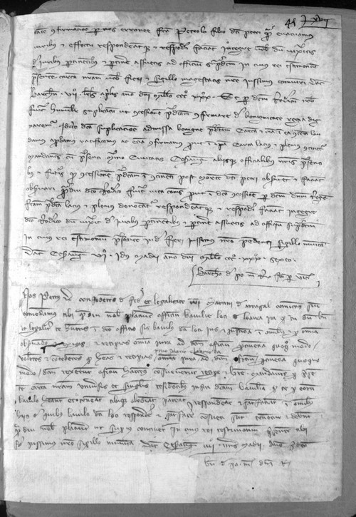 Cancillería,registros,nº582,fol.41/ Nombramiento. (4-5-1336)