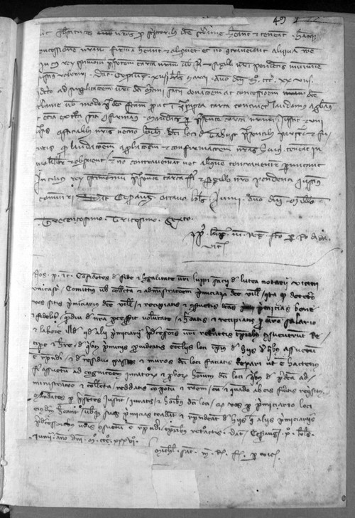 Cancillería,registros,nº582,fol.49 / Nombramiento. (23-5-1336)