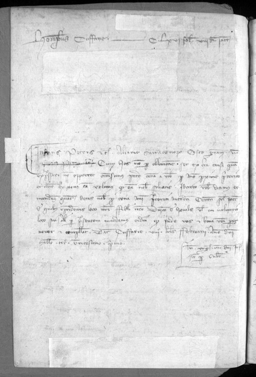 Cancillería,registros,nº583,fol.58v/ Mandato. (25-1-1332)