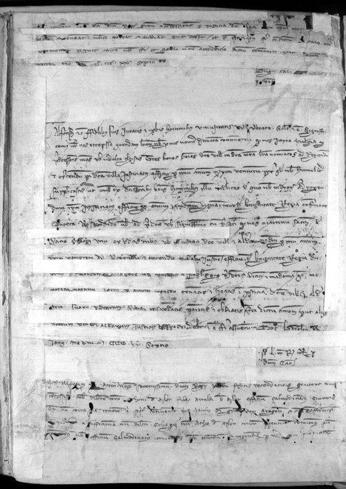 Cancillería,registros,nº504,fol.5v-6/ Nombramiento. (16-1-1328)