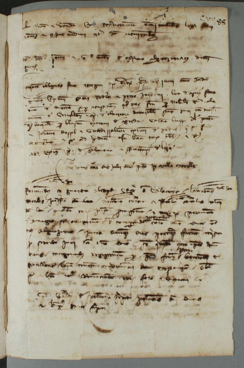 Cancillería,registros,nº1549,fol.88/ Pleitos. (20-6-1365 - 3-7-1365)