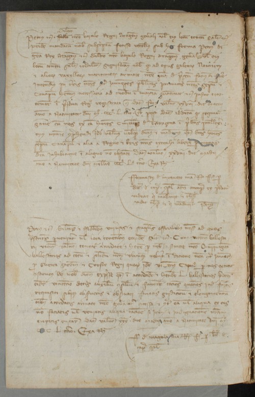 Cancillería,registros,nº1399,fol.66-66v/ Subsidios. (27-5-1353 - 28-5-1353)