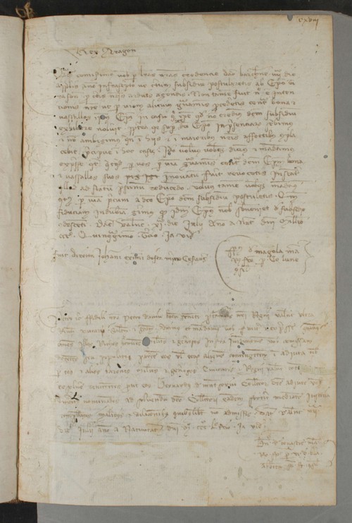 Cancillería,registros,nº1399,fol.118/ Subsidio. (11-7-1353)