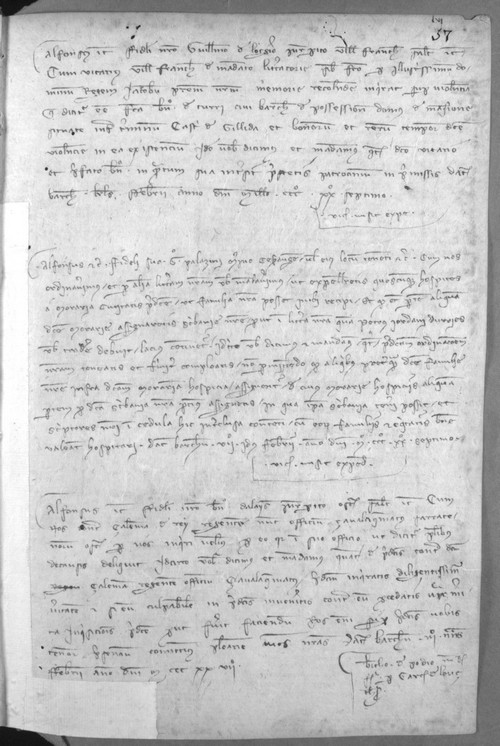 Cancillería,registros,nº519,fol.57/ Mandato. (3-2-1328)