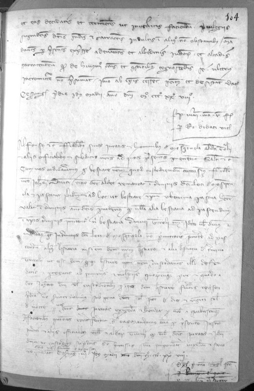 Cancillería,registros,nº519,fol.103v-104/ Mandato. (14-5-1328)