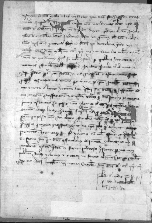 Cancillería,registros,nº430,fol.4v-5v/ Mandato. (3-10-1328 - 4-10-1328)