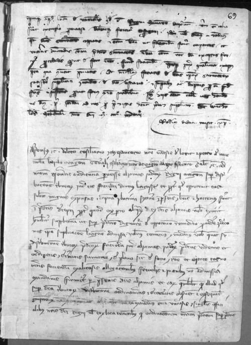 Cancillería,registros,nº430,fol.69-69v/ Mandato. (31-10-1328)