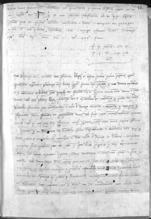 Cancillería,registros,nº506,fol.12-12v/ Nombramiento. (23-3-1332)