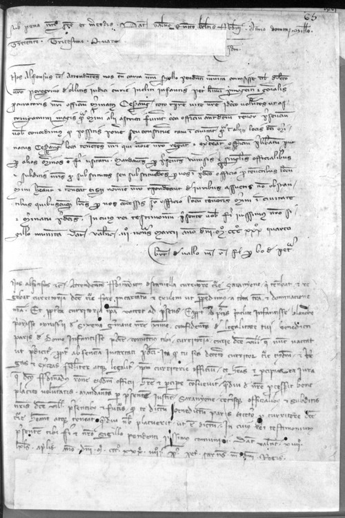 Cancillería,registros,nº506,fol.65/ Nombramiento. (19-3-1335)