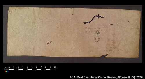 Cancillería,cartas_reales,Alfonso_IV,caja_19,nº2276/ Mandato. (12-06-1333)