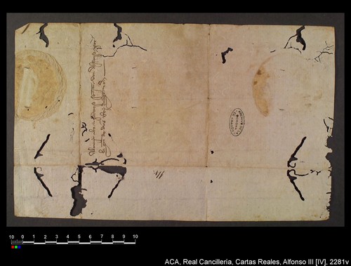 Cancillería,cartas_reales,Alfonso_IV,caja_19,nº2281/ Correspondencia. (17-06-1333)