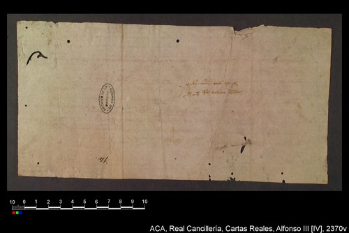 Cancillería,cartas_reales,Alfonso_IV,caja_20,nº2370/ Mandato. (19-08-1333)