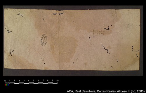 Cancillería,cartas_reales,Alfonso_IV,caja_20,nº2385/ Mandato. (20-08-1333)