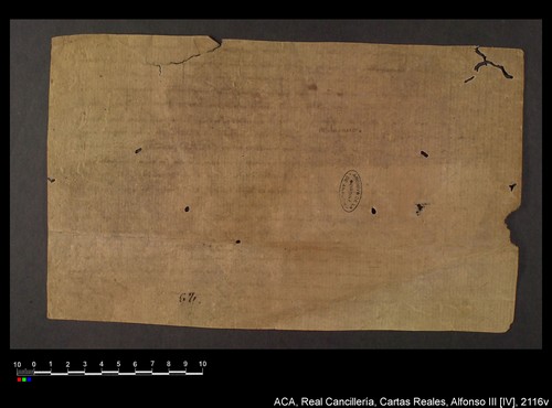 Cancillería,cartas_reales,Alfonso_IV,caja_17,nº2116/ Mandato. (23-1-1334)