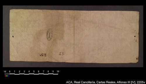 Cancillería,cartas_reales,Alfonso_IV,caja_18,nº2205/ Mandato. (27-04-1333)