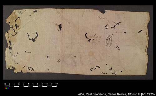 Cancillería,cartas_reales,Alfonso_IV,caja_18,nº2223/ Mandato. (16-05-1333)