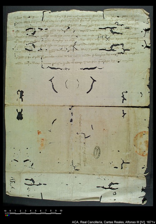 Cancillería,cartas_reales,Alfonso_IV,caja_13,nº1671/ Mandato. (30-09-1331)