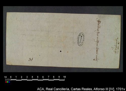 Cancillería,cartas_reales,Alfonso_IV,caja_13,nº1701/ Mandato. (18-10-1331)